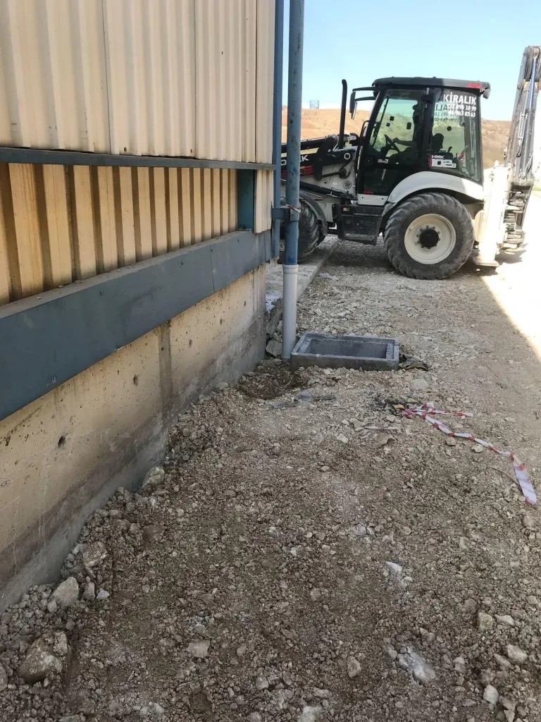 MMK METALURJİ 800’lük Koruge Boru Döşeme