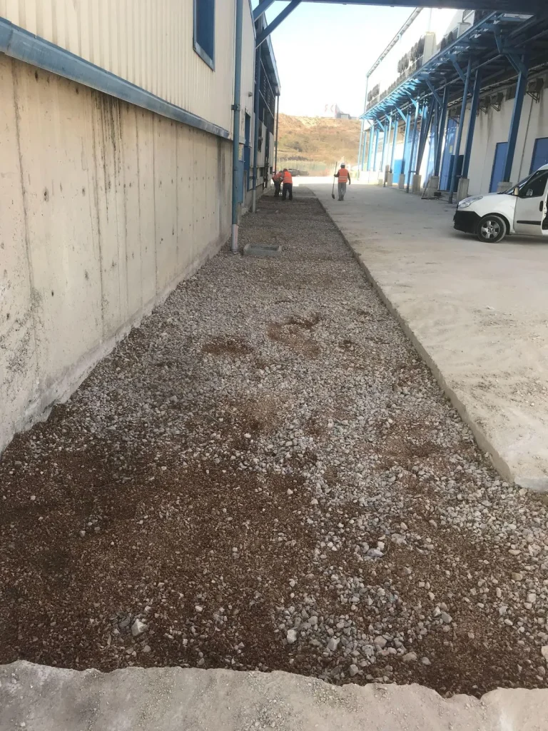 MMK METALURJİ 800’lük Koruge Boru Döşeme