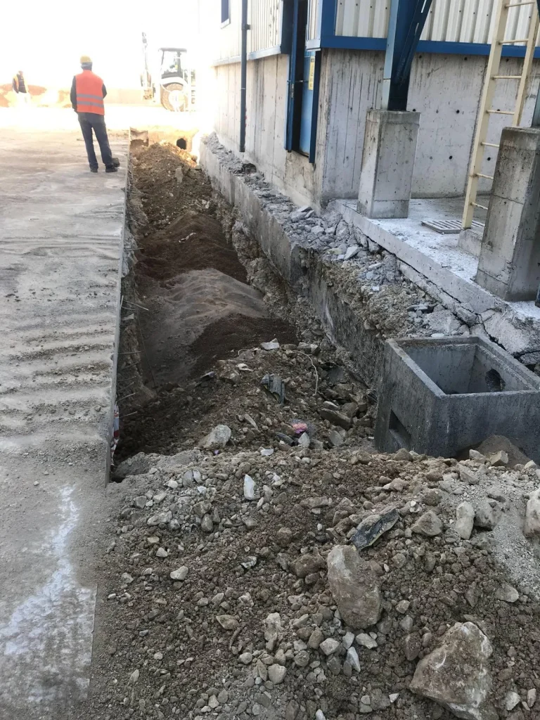 MMK METALURJİ 800’lük Koruge Boru Döşeme