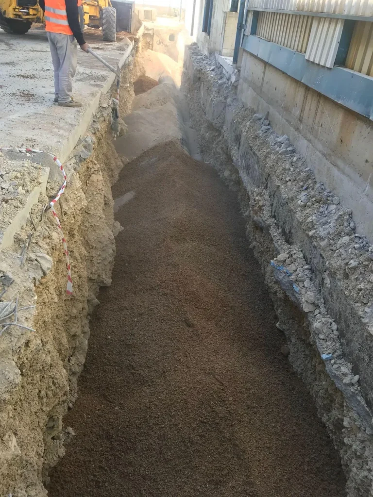 MMK METALURJİ 800’lük Koruge Boru Döşeme