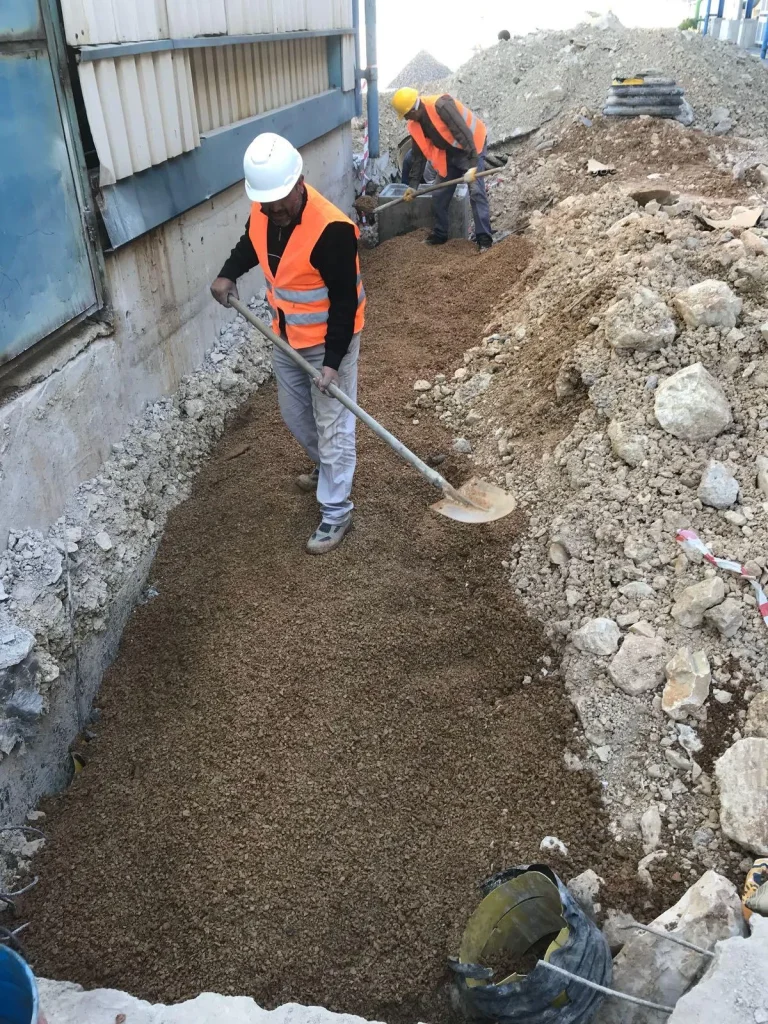 MMK METALURJİ 800’lük Koruge Boru Döşeme