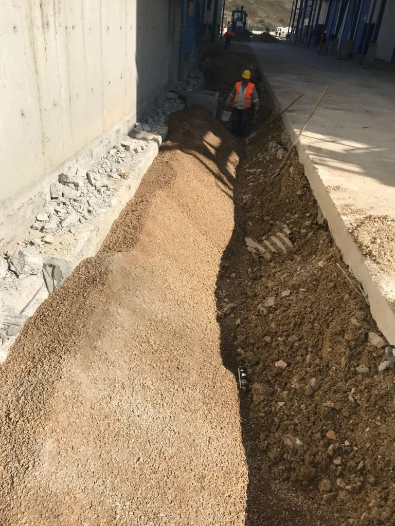 MMK METALURJİ 800’lük Koruge Boru Döşeme
