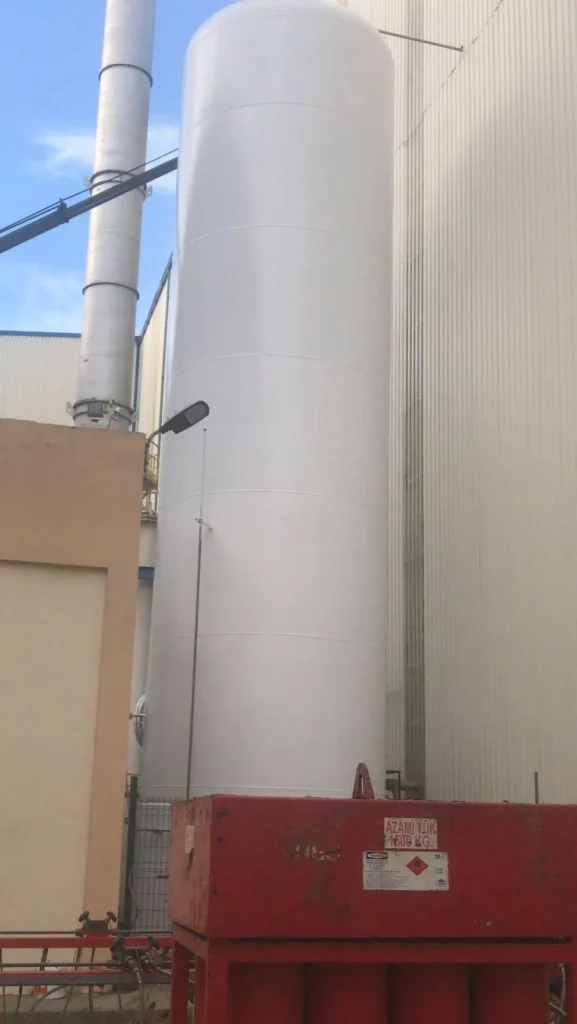 MMK METALURJİ Tank Boyama İşi