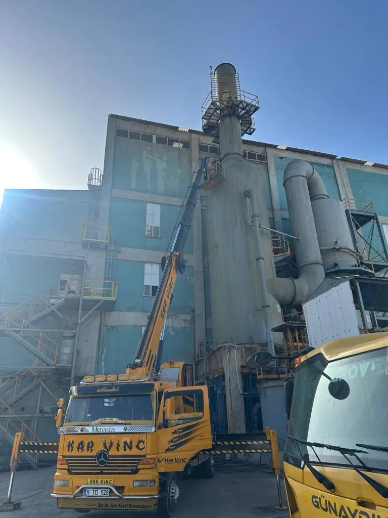 GÜBRETAŞ Beton Kaide Yenileme ve Tank Boyama İşi