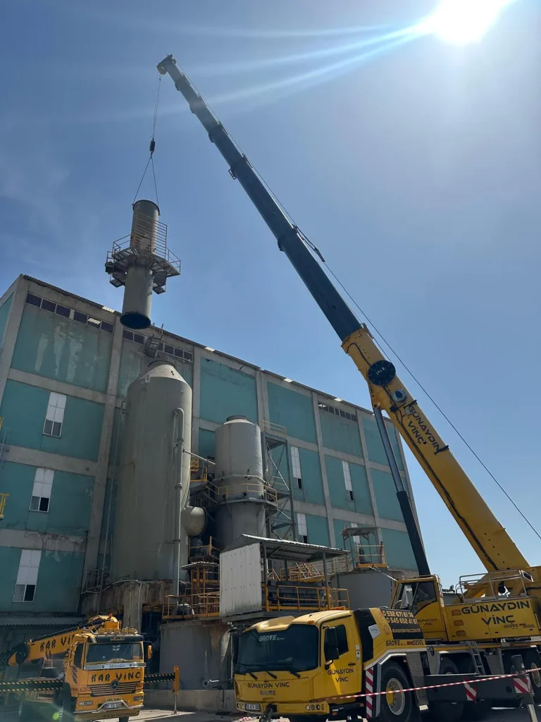 GÜBRETAŞ Beton Kaide Yenileme ve Tank Boyama İşi