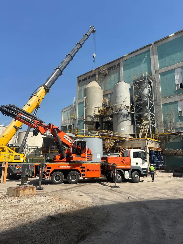 GÜBRETAŞ Beton Kaide Yenileme ve Tank Boyama İşi