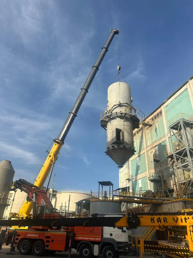 GÜBRETAŞ Beton Kaide Yenileme ve Tank Boyama İşi