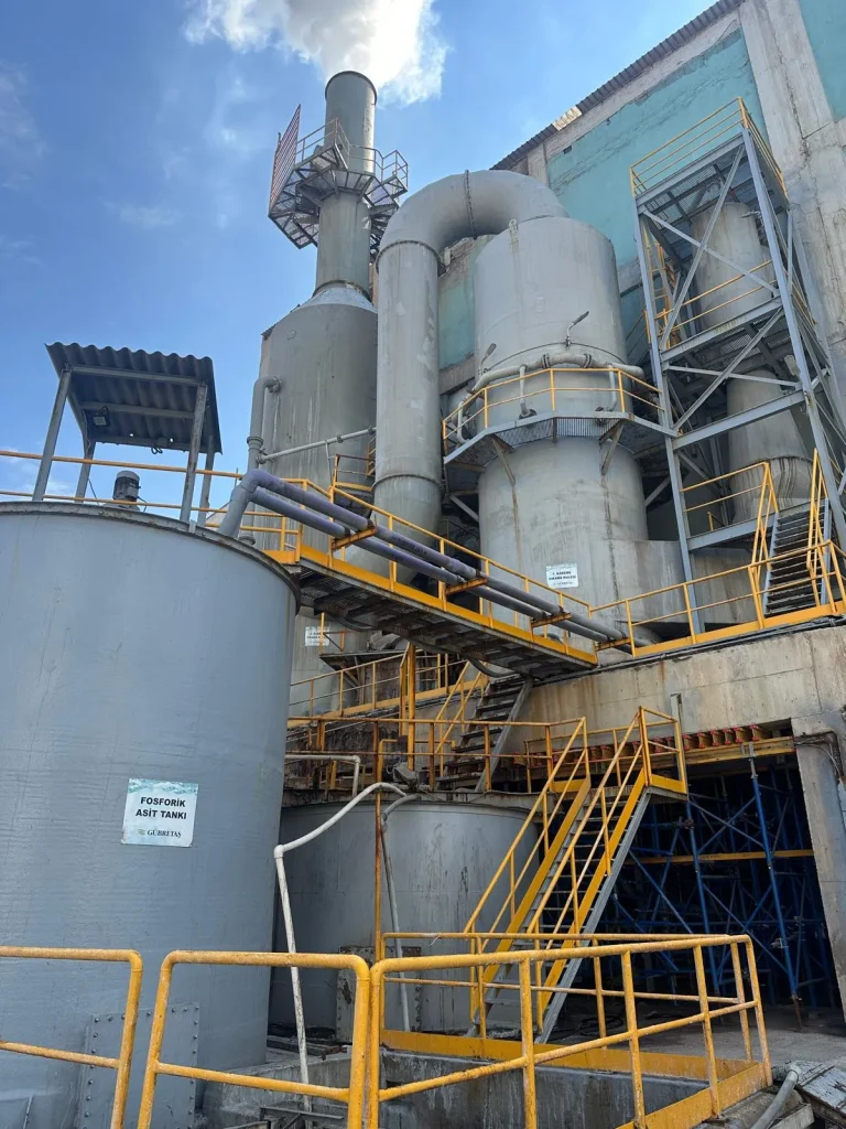 GÜBRETAŞ Beton Kaide Yenileme ve Tank Boyama İşi