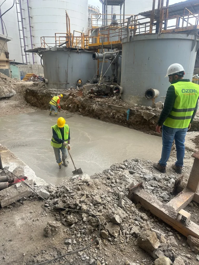 GÜBRETAŞ Beton Kaide Yenileme ve Tank Boyama İşi