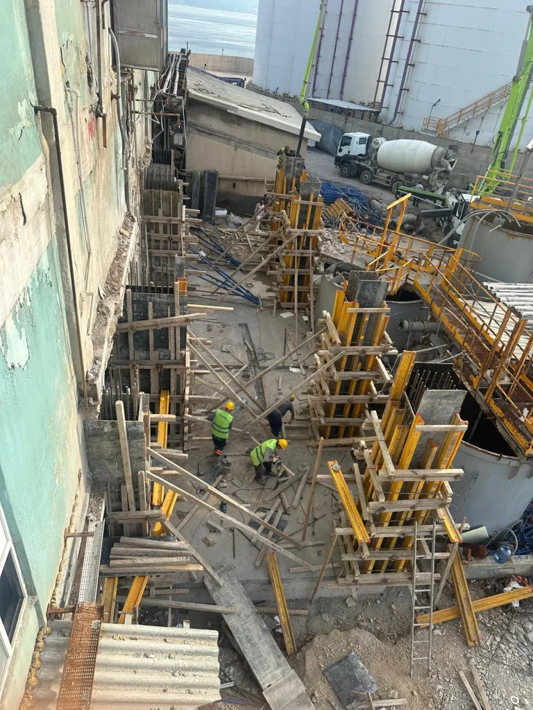 GÜBRETAŞ Beton Kaide Yenileme ve Tank Boyama İşi