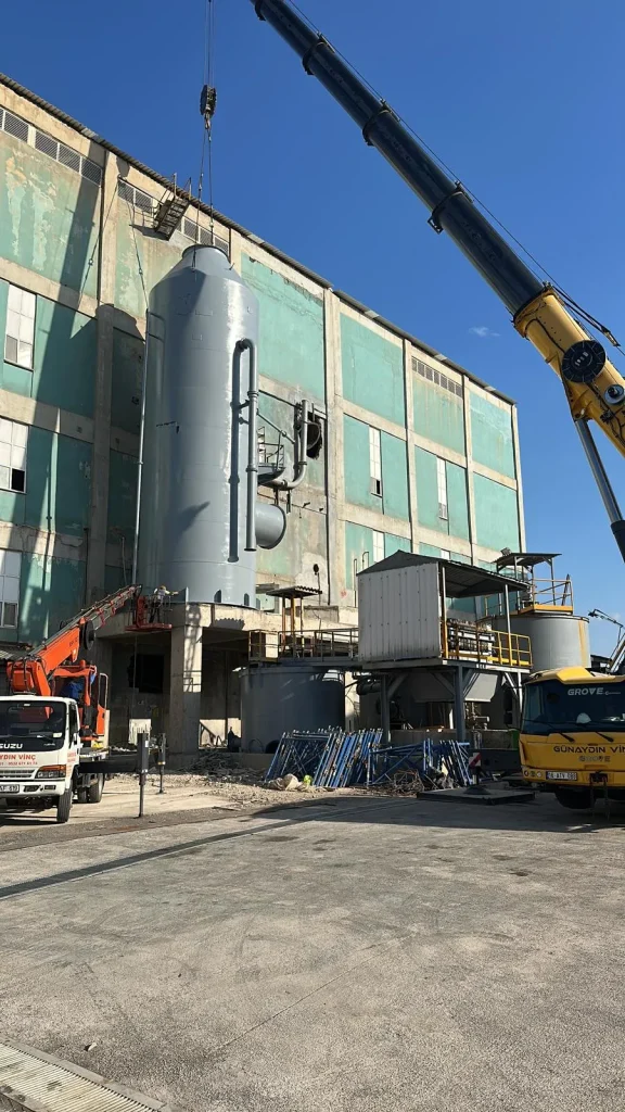 GÜBRETAŞ Beton Kaide Yenileme ve Tank Boyama İşi