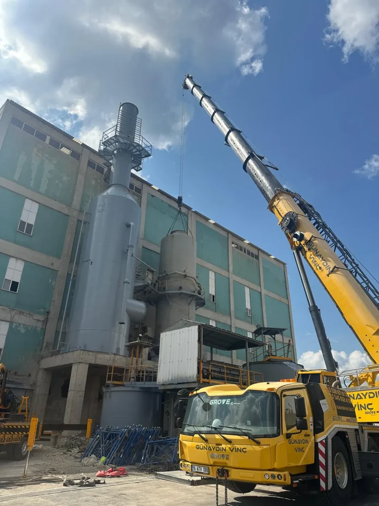 GÜBRETAŞ Beton Kaide Yenileme ve Tank Boyama İşi