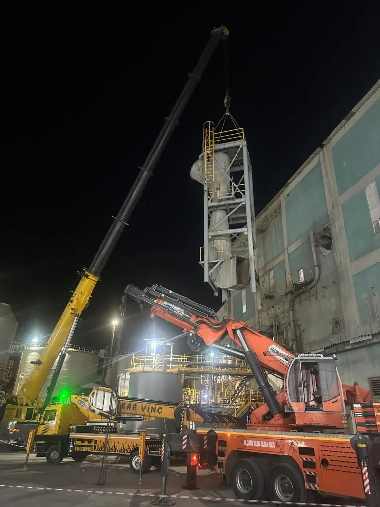 GÜBRETAŞ Beton Kaide Yenileme ve Tank Boyama İşi